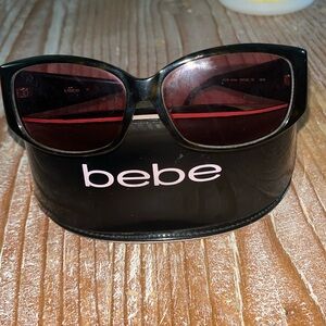 Bebe BB7004 Brown Oval Sunglasses Frames Only
